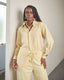 Camisa Viscolinho Oversized Amarela