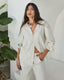 Camisa Viscolinho Oversized Cru