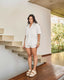 Camisa Coral Branca