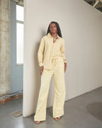 Camisa Viscolinho Mali Amarela