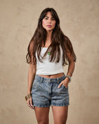 Short Siena - Jeans Marmorizado