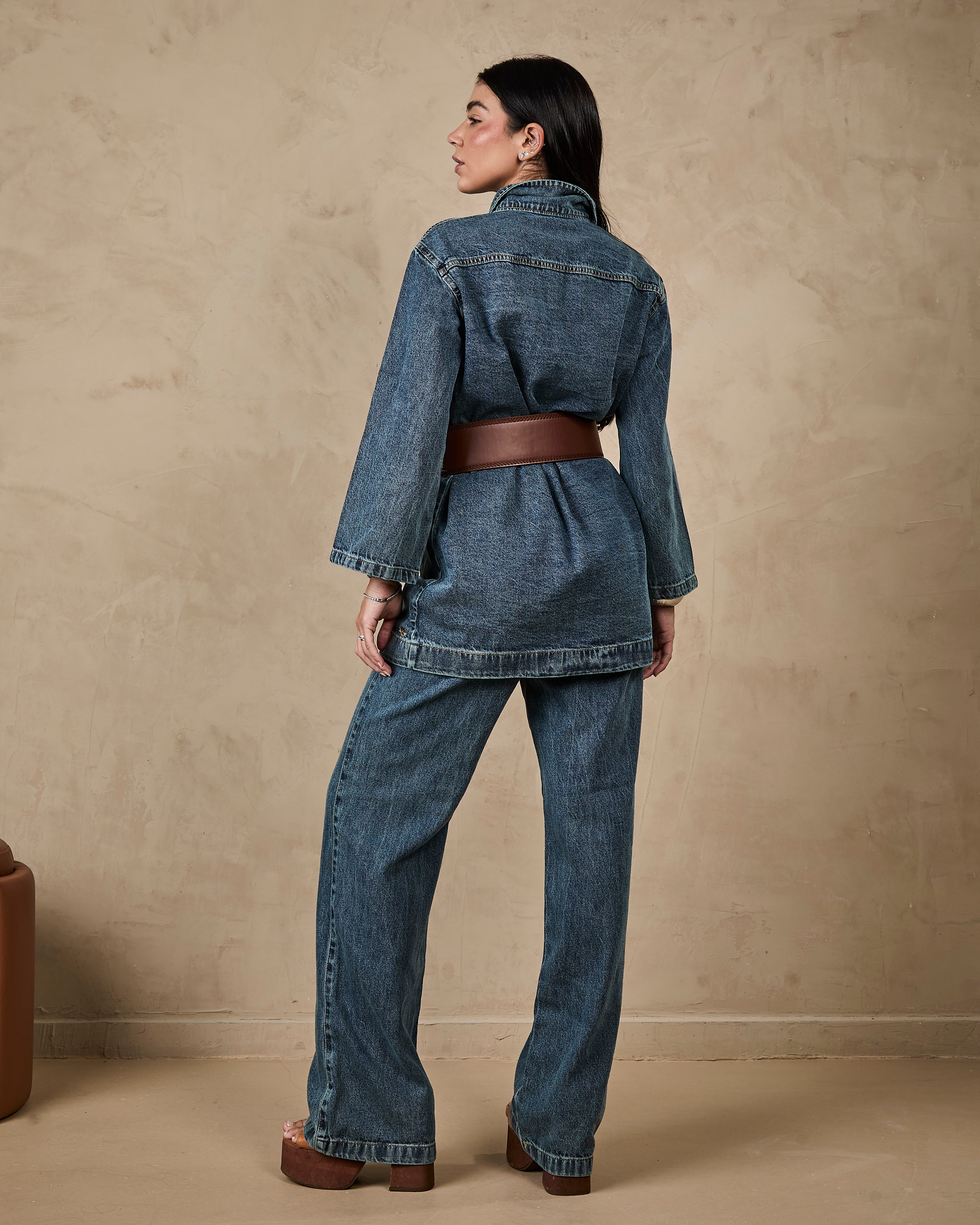 Parka Madrid - Jeans Marmorizado