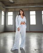 Calça Viscolinho Bali Azul