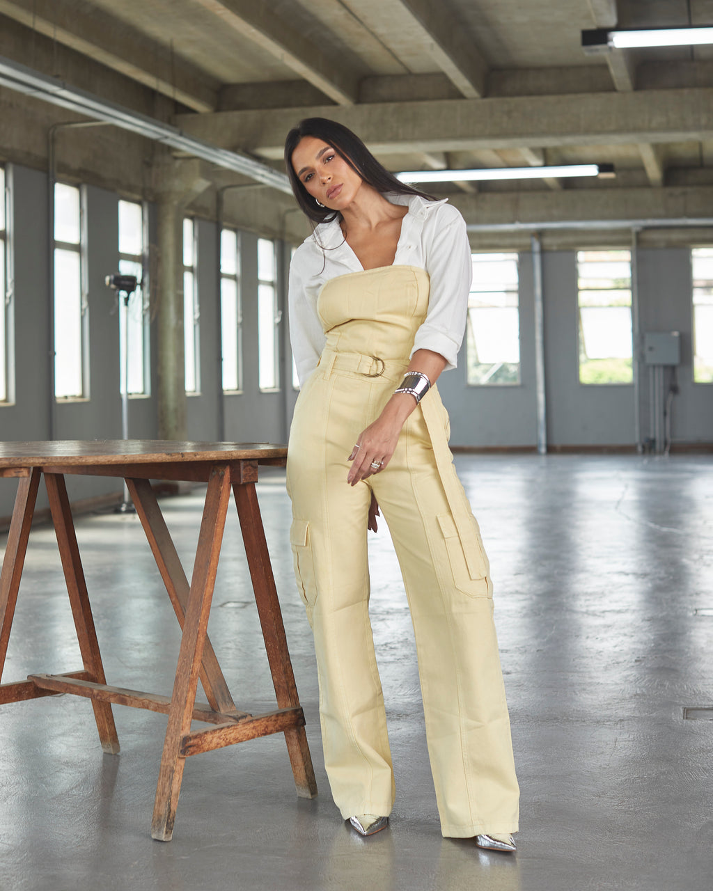 Macacão Chicago Amarelo