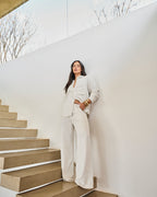 Calça Pantalona Linho