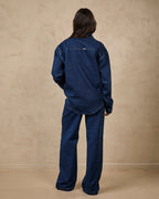 Camisa Moletinho - Jeans Escuro