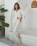 Calça Viscolinho Santorini Cru