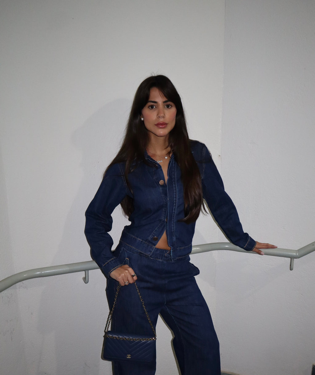 Jaqueta Ali - Jeans Escuro