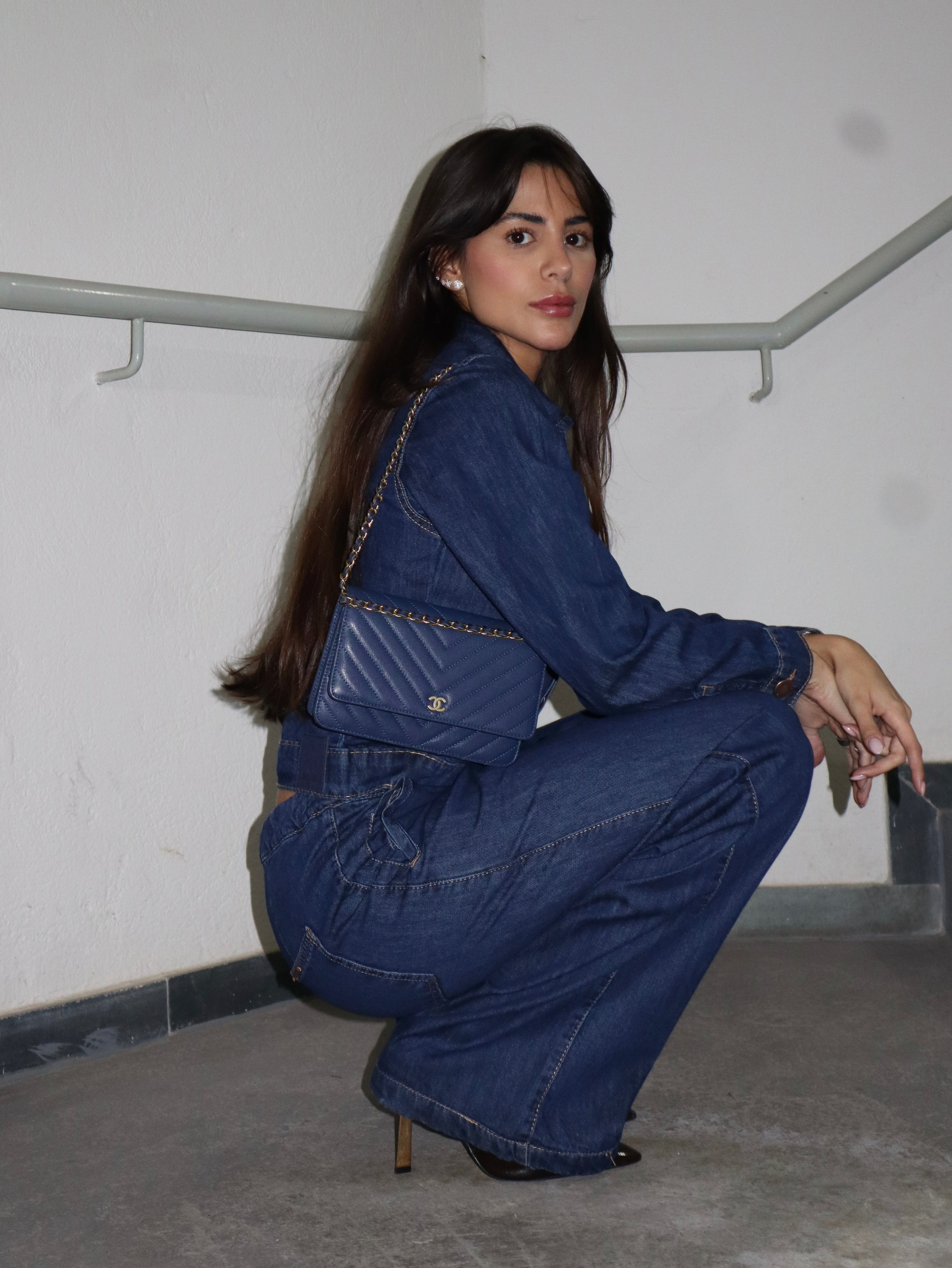 Jaqueta Ali - Jeans Escuro Imagem secundária do produto