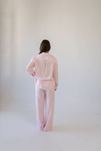 Camisa Viscolinho Barcelona Rosa