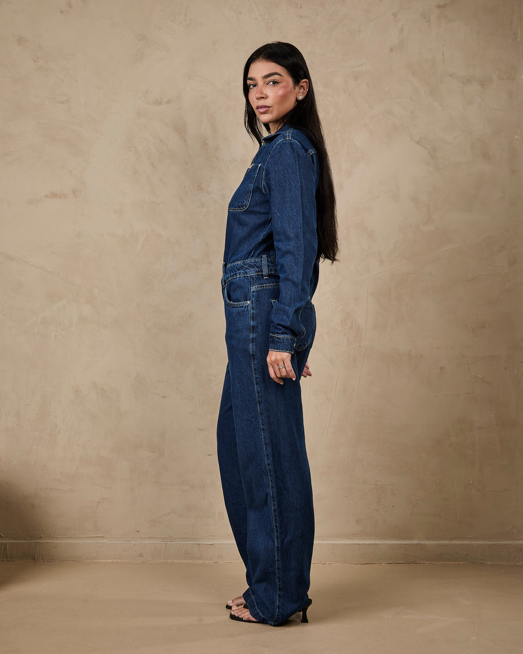 Macacão Verona - Jeans Escuro