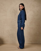 Macacão Verona - Jeans Escuro