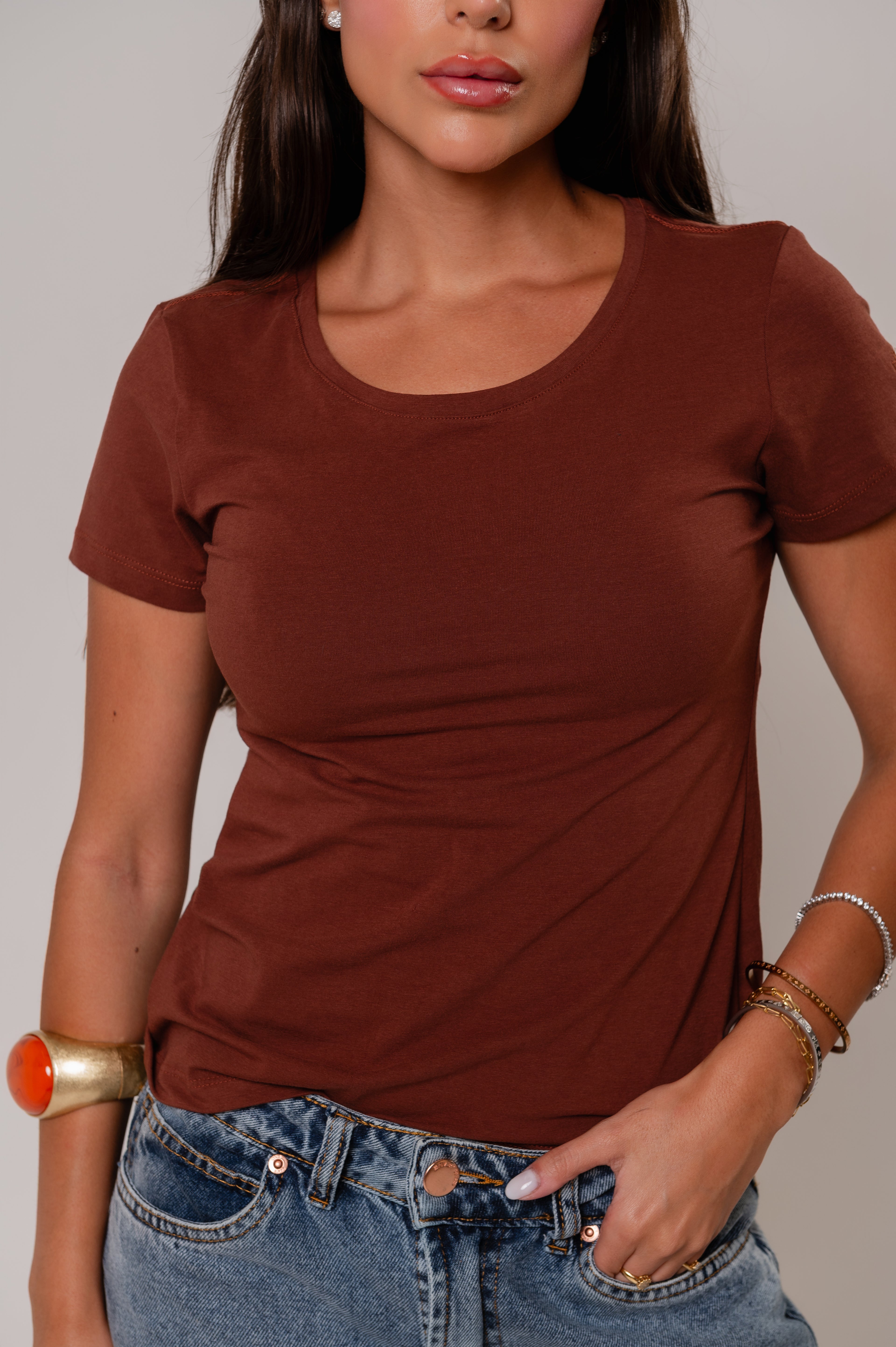 Camiseta Baby Look Feminina