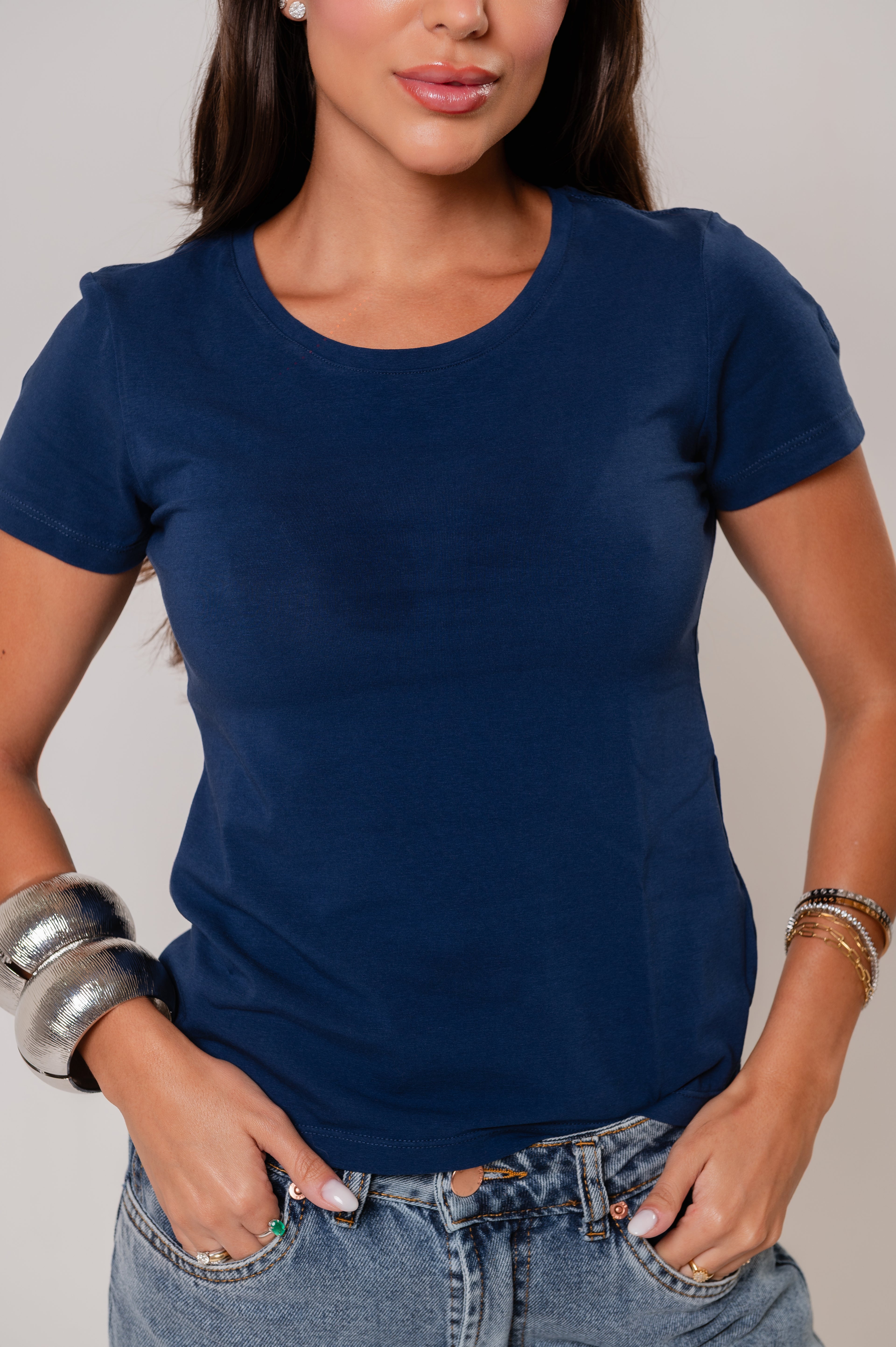 Camiseta Baby Look Feminina